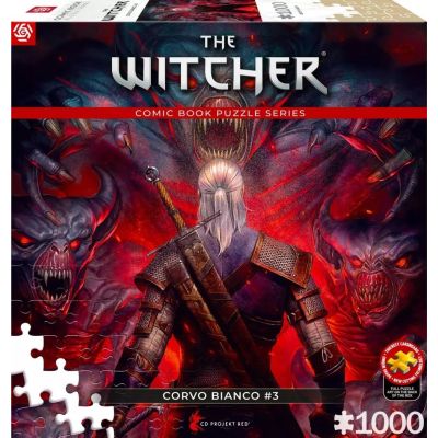2. Good Loot Puzzle: The Witcher - Corvo Bianco, 1000 pieces