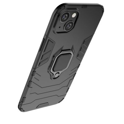 15. Ring Armor case for iPhone 14 Pro armored cover magnetic holder ring black