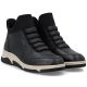 4. Women's leather ankle boots, insulated black Rieker L5651-01