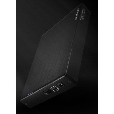 2. AXAGON EE35-XA3 External Case 3.5", USB 3.0, SATA II, Aluminum - Black