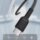 3. Dudao L9C Max 240W PD USB-C - USB-C Cable 1.2m - Black