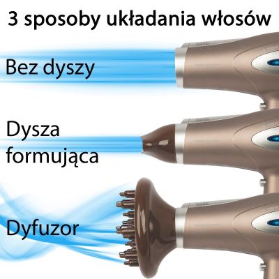 6. Hair dryer PC-HTD 3113 PROFICARE brown