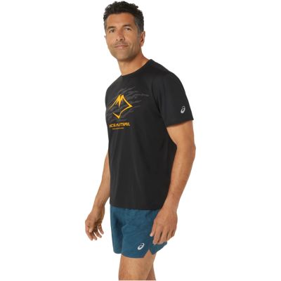 2. Asics Fujitrail Logo SS Top M 2011C981-001