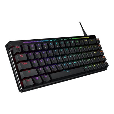 7. ASUS ROG Falchion Ace HFX Gaming Keyboard USB QWERTZ German Black