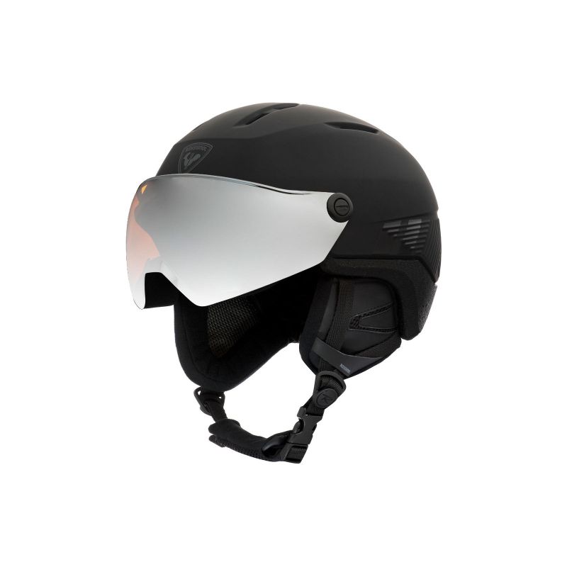 ROSSIGNOL FIT VISOR IMPACTS BLACK ski helmet
