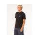 5. RIP CURL Vaporcool Search Stack Tee Black