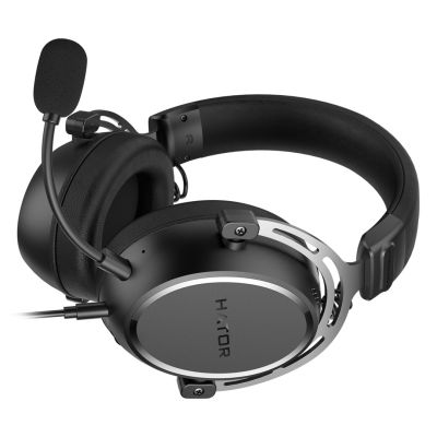 3. Hator Hypergang 3 Headphones Black (ESH05)