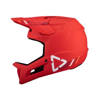 5. LEATT Helmet MTB Gravity 1.0 V24 full-face bicycle helmet, size M, red