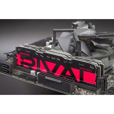 10. DDR4 2x8GB KIT UDIMM goodram RIVAL Radiant Red