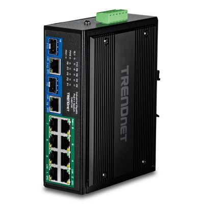TRENDnet 10-PORT INDUSTRIAL GIGABIT 400W Switch