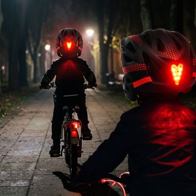 12. Meteor Lupus S Full-Face Bike Helmet 48-52 cm Black/Red
