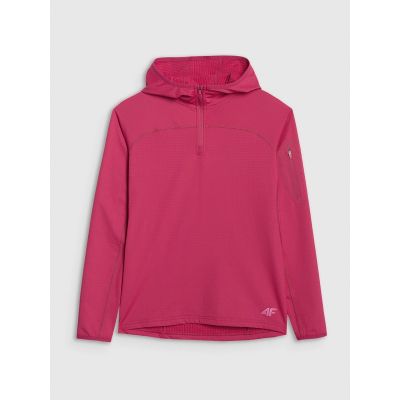 12. Women's quick-drying trekking sweatshirt regular 4F 4FWAW25TFSWF591-53S