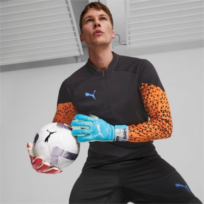 6. Puma Ultra Grip 1 Tricks Hybrid 41853 01 Goalkeeper Gloves