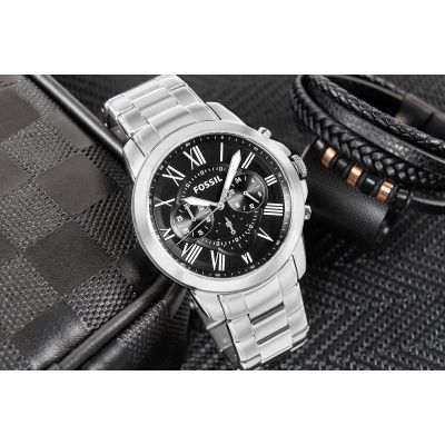5. FOSSIL Grant Multifunction Men's Watch FS4736 + BOX