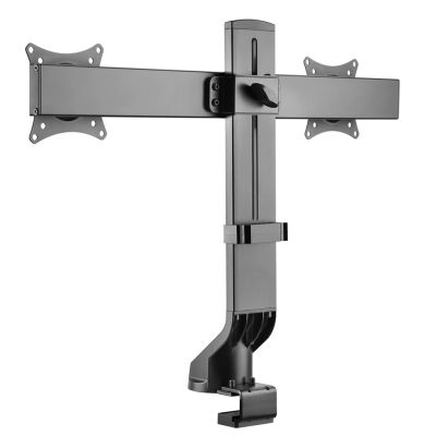 2. Mount for two monitors / dual monitor mount 17"–27", 14 kg, Maclean MC-854, VESA 75x75 100x100, compatible with MC-848 and MC-849
