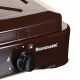 8. Ravanson K-04BR 4-burner adjustable gas stove (brown)