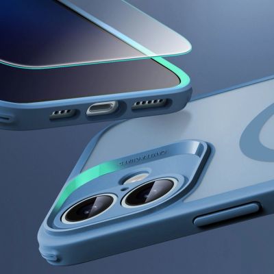 5. ESR Classic Pro Set Halolock MagSafe case for iPhone 16 - blue