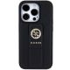 3. Guess Grip Stand 4G Saffiano Strass case for iPhone 15 Pro Max - black