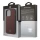 8. Mercedes MEHCP13LPSQRE iPhone 13 Pro / 13 6,1" czerwony/red hardcase Leather Stars Pattern