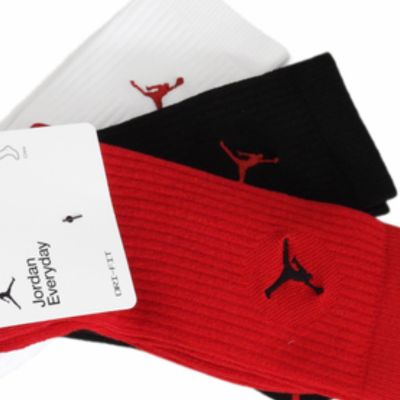 2. Men’s Air Jordan Everyday Dri-Fit Crew Basketball Socks, 3-Pack – DX9632-918