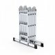4. AWTOOLS Multifunctional aluminum ladder 4x3
