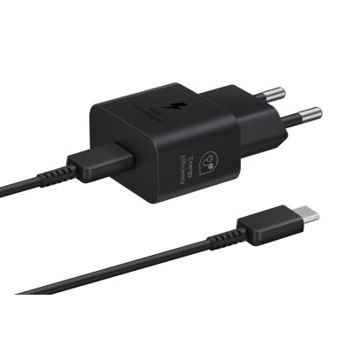 12. Samsung Power Adapter 25W USB-C Fast Charge 1m Black