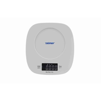 5. Kitchen scale with bowl 5kg ZKS1451 Zelmer ivory