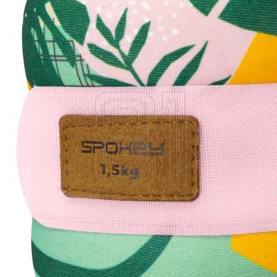 8. Spokey HOME JUNGLE ankle and wrist weights 2x 1.5 kg