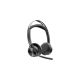 125. POLY Voyager Focus 2 Microsoft Teams Certified USB-CC Headset + USB-C/A Adapter