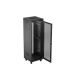 4. Floor-standing installation rack cabinet 19" 37U 600X600 black perforated door LCD LANBERG (flat pack)