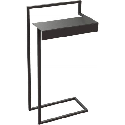 Floor coat rack with shelf
