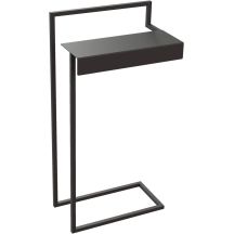 Floor coat rack with shelf