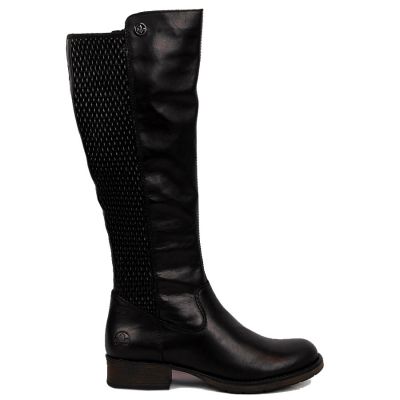 20. Rieker W Z9591-00 black leather boots 