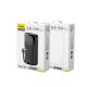 2. Dudao K15Pro Power Bank 20000mAh 22.5W PD USB-C / USB-A / Built-in Lightning and USB-C Cables - Black