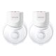 2. Momcozy S12 Pro Quick White Double Pack | Breast Pump | Wireless, Double, White
