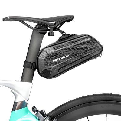 4. Rockbros B69 bicycle saddle bag 1.8l with easy release system - black