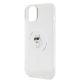 6. Karl Lagerfeld IML Choupette MagSafe case for iPhone 15 Plus - transparent