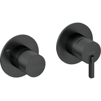 Shower faucet with shower diverter - horizontal