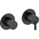 Shower faucet with shower diverter - horizontal