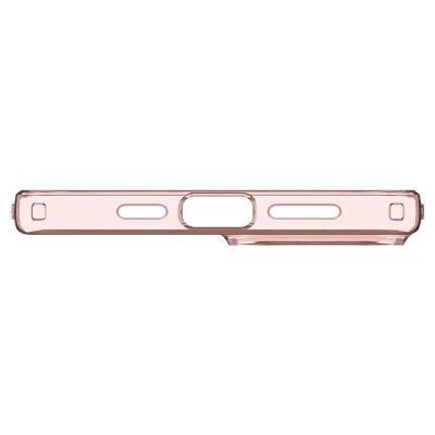 8. Spigen Crystal Flex iPhone 15 Plus Case - Pink/Transparent