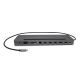 7. i-tec Metal C31FLATDOCKPDPRO Docking Station Wired USB 3.2 Gen 1 (3.1 Gen 1) Type-C Gray