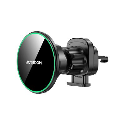Joyroom JR-ZS412 holder with Qi2 15W charger, car, for air vent - black