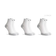 Rogelli CORE Running Socks 3-Pack, White, 44–47