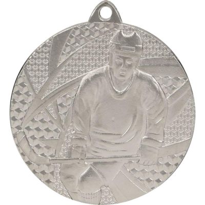 9. Silver medal - hockey - steel medal