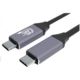 GEMBIRD USB 4 TYPE-C POWER DELIVERY (PD) CABLE FOR CHARGING AND DATA TRANSFER 40 Gb/s, 240 W, 1.5 M