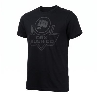 Men's T-shirt Black Cotton T-shirt DBX Bushido