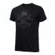 Men's T-shirt Black Cotton T-shirt DBX Bushido