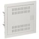 MSF RP PLASTIC MULTIMEDIA SWITCHBOARD PT 14M WITH IP30 PLATE 329X358X94 METAL DOOR WHITE