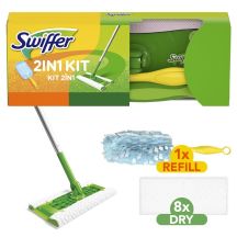 KIT 2IN1 FLOOR AND DUST BROOM SWIFFER