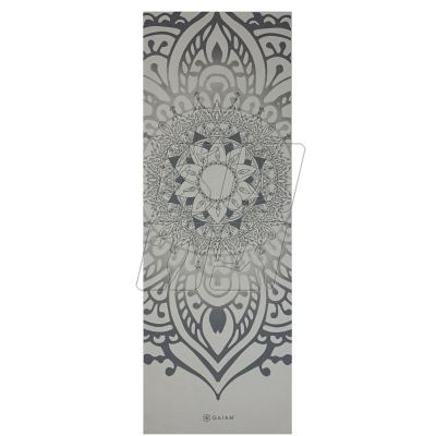 6. Gaiam Sustained Sundial Layers 5mm Yoga Mat 65737